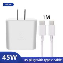 부하기 초고속 충전 EPTA845 삼성 갤럭시 S23 S22 S21 S20 노트 10 플러스 20 울트라 5G 45W 충전기, 없음, 10.45W US Chargre cable