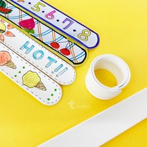 자동 요술 팔찌 10입, 실리콘