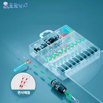 용왕낚시 소봉선 낚시채비 낚시소품 풀세트 5세트 10세트 옵션별, 10매세트/케이스 포함