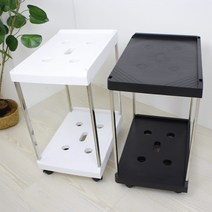 컴퓨터받침대 본체선반 거치대 다이 PC 데스크탑 트레이 이동식 홀더 보관함, 1개, 본체받침대 기본형 화이트