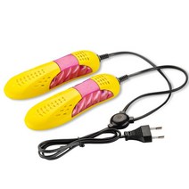 110v220V 12W 경주 용 자동차 모양 보라색 조명 신발 건조기 발 보호 부팅 냄새 제거 탈습 장치, Yellow_미국