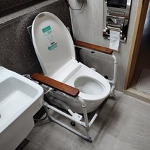 국산 탈부착 화장실 변기 안전손잡이 CSH-1000 보조손잡이 양변기 좌변기 장애인 노잉용 안전바 설치 노인 장기요양 복지용구 실버용품 어르신용품, 일반구매, 1개