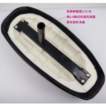 전동 킥보드 의자 액세서리 튜닝 안장 용품 2 미니 돌핀 카시트 전기병차 자전거 시트 두껍게 2인승, 03 2.8더블방석+스탠드
