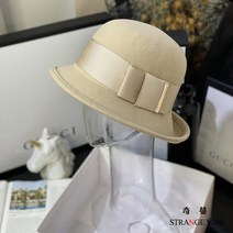 개화기 우아한 정장 연회 빈티지 여성스러운 소품 공주 화보 페도라모자 예쁜