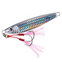 루어낚시 캐스팅 지그 지깅 삼치 농어 광어 우럭 볼락 갈치 메탈JIG2, 40g, 은색