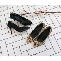 빅사이즈 가능 천연송치 하이힐 펌프스 UH-oh909송치