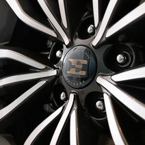 [브레든] 스팅어 튜닝 휠캡 휠커버 메탈 엠블럼 로고, 골드, 4개