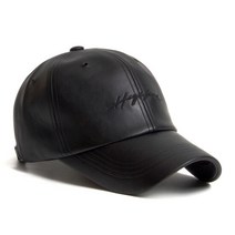플래토 22 LEATHER HIGHLAND CAP BLACK