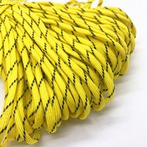 DIY 공예용품 장식품 폼폼 리본 5야드 4mm 멀티 컬러 파라 코드 550 낙하산 등산 끈 로프 밀 사양 유형 III, 22 22