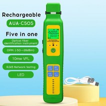 광 파워 미터 섬유 테스트기 광섬유 식별기 인 조명 네트워크 테스트, Aua-c505