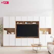 모던 월플렉스 서재형 거실장 3200