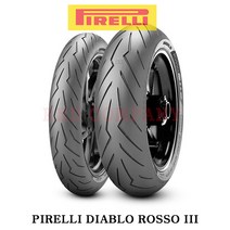 [FIRELLI] 로쏘3 190/55 ZR 17 (뒤) 피렐리 오토바이 타이어, 1개