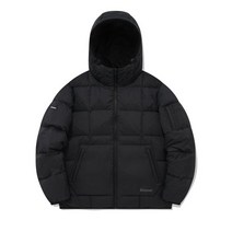 COVERNAT RDS 커버라이트 후디드 다운 점퍼 블랙 CO2204DP25BK
