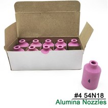 42mm 54N14 54N15 54N16 54N17 54N18 TIG WP17 18 26 용 알루미늄 세라믹 노즐 용접 토치 액세서리 소모품, 01 54N18_01 5pcs