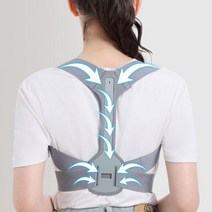 등 밴드 어깨 목 척추 바른자세 굽은 교정 거북 허리, 1-자세교정밴드-S