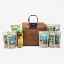 프리미엄 허브차 건강차 티백 티보틀 스페셜 선물세트 -1세트 80개입 답례 기념품, 프리미엄 티백 티보틀 선물세트