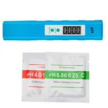 PH측정기 수분 산소 농도 전문 펜 유형 Ph 미터 디지털 수질 테스터 산도 물 0 14, 01 without box