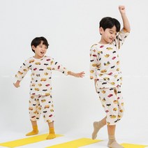 아동복 내복 삐삐롱 무형광 7부 쟈가드 실내복 모어댄