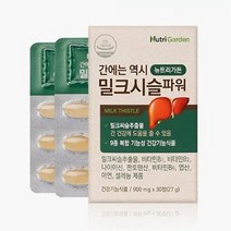 뉴트리가든 밀크시슬 파워 SILYMARIN 밀크씨슬 간관리간영양제