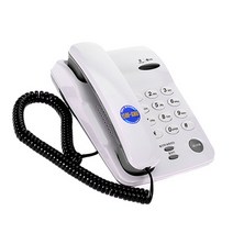 지엔텔 사무용 기본형 유선전화기 GS-460 일반 재다이얼 베이직 가정용 업소용 매장