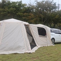 오헥스 차박텐트 자동 육각 쉘터 도킹텐트 SUV 대형 카니발 스타렉스 팰리세이드 쏘렌토, 오헥스차박쉘터(머드카키), 오헥스차박쉘터(머드카키)