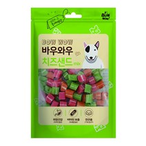 바우와우 치즈샌드 Mix 120g, 1개, 본상품선택