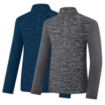 비티알 BTR 골프 겨울 남성 반목 기모 짚업티셔츠 하운드 BST0451M