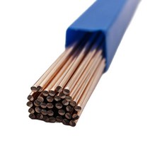용접 와이어 논가스 용접 와이어 냉장고 에어컨 구리 브레이징 형광체 막대 라운드 플랫, 2x250mm 6개
