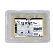 도노 리얼모짜렐라치즈 (100매) 1kg 슬라이스치즈 카프레제, 1개