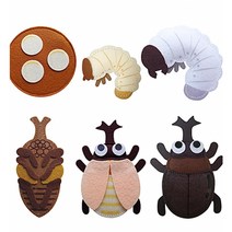 청양토이 동물의 한살이 펠트 교육자료, 장수풍뎅이