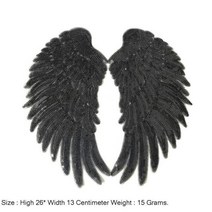 스킬자수 도안 들꽃 동물 자수 새로운 작은 날개 패치 수 천 스티커 DIY 의류 액세서리 스팽글 장식 접착, 04 2small