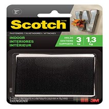 Scotch Brand Hook and Loop Fasteners 2 in x 3 in 6 Holds up to 3 lbs/1 lb per 1