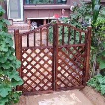 울타리 펜스 휀스 목재 테라스 담장 전원주택 가림막, 13 너비154cm