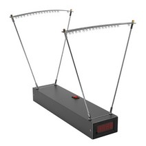풍량 풍속 계 프로 속도측정 속도 측정기 30-9999fps 새총 활 속도계 장난감 촬영용 크로노그래프, 01 Black