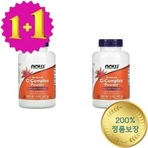 1+1 나우푸드 아스코르브산 아스코르빈산 비카민 C 분말 파우더 227g 로즈힙 아세로라, 1개, 기본