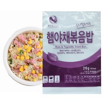 한우물 햄야채볶음밥, 210g, 10개