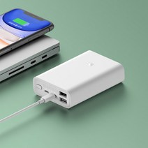 샤오미보조배터리 20000mAh 대용량 5세대 PD 초고속충전+젠더, 10.삼성 PD 2만 EB-P5300, +C타입 to 8핀 변환젠더