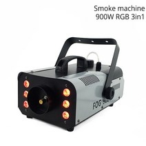피톤치드 연무기 스모그 버블 포그 머신 버블 연막기 shehds 900w led fogger smoke machine 대기 효과 led 3in1 light fog with dj, 900w RGB 3in1, 우리 플러그