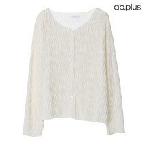 에이비플러스 ab.plus 베이직 라인 링클 블라우스 (LSW3MB91A)