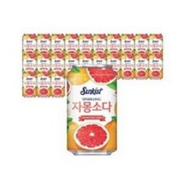 해태htb 썬키스트 자몽소다, 200ml, 72개