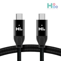 호후 C타입 USB 고속충전케이블 퀵차지 3.0 갤럭시S10 S9 S8 갤럭시노트9 노트8 길이별, 1개, C to C 케이블 150cm 1개