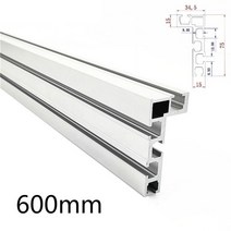 300-800mm 알루미늄 프로파일 울타리 마이터 스토퍼 T-트랙 및 슬라이딩 브래킷 미터 게이지 펜스 커넥터 목공용, [11] 600mm fence