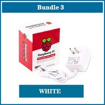 실습 호환 부품 전자 Raspberry Pi 15.3W USB-C Power Supply The and recommended power supply for 4 RPRI193, Bundle3_CHINA