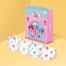 캐치티니핑 시즌3 캐릭터 마스크 소형/초소형 유아용마스크, 캐치티니핑 시즌3 힘내핑 소형(XS)20매