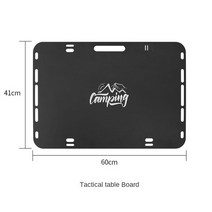 초경량 접이식 원형 육각 지카로 테이블 Outdoor Folding Tactical Table Portable Lightweight Aluminum A