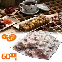 [민속떡마을] 이마시야 백세건강 약밥 30팩 60팩 간편식 이맛이야 약식 영양 간식, 40gx60개