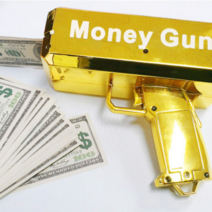 용돈 머니건 메세지 돈 다발 뿌리는 쏘는 총 슈프림 생일 행사 선물 용돈 이벤트 홈파티, 03.엄마아빠사랑해(100장), 블랙