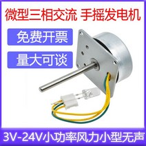저소음발전기 마이크로 삼상 발전기 3V-24V 소형 전력 풍력 자동 모터, 1. 아미 그린