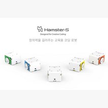 초중고 코딩 프로그램 실습 무선 햄스터S 로보트 과학키트, 옐로우