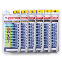 덴탈프로 잭스 치간칫솔 4호 1.2mm 15p x 6개 +사은품, 0호 ssss 0.6mm 15p 6개, 상세페이지 참조